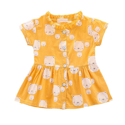 Causal toddler baby dress cartoon animals pattern cotton soft dress princess dress outfit for 0-24M
Causal toddler baby dress cartoon animals pattern cotton soft dress princess dress outfit for 0-24M