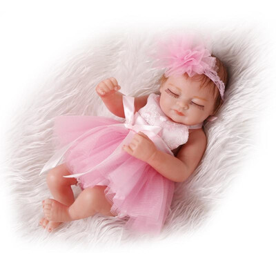 Reborn Baby Doll Baby Bath Toy Full Silicone Body Eyes Close Sleeping Baby doll With Clothes Hair 10inch 25cm Lifelike Cute Gifts
Reborn Baby Doll Baby Bath Toy Full Silicone Body Eyes Close Sleeping Baby doll With Clothes Hair 10inch 25cm Lifelike Cute Gifts