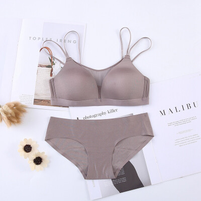 Fashion New Sexy Underwear Two-piece Small Chest Solid Color Thin Bra Briefs Women Sexy Beatiful Girl Sweet BraBriefs
Fashion New Sexy Underwear Two-piece Small Chest Solid Color Thin Bra Briefs Women Sexy Beatiful Girl Sweet BraBriefs