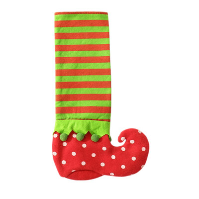 Christmas Decoration Supplies Exotic Clown Boots Stocking Wine Bottle Cover Kitchen Home Decor Beer Cover
Christmas Decoration Supplies Exotic Clown Boots Stocking Wine Bottle Cover Kitchen Home Decor Beer Cover