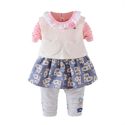 3Pcs Baby Girls Costume Kids Lovely Heart-Shaped Print Dress Tops Vest Pants Leggings Outfits Children Sets 3 Months-3 Year
3Pcs Baby Girls Costume Kids Lovely Heart-Shaped Print Dress Tops Vest Pants Leggings Outfits Children Sets 3 Months-3 Year
