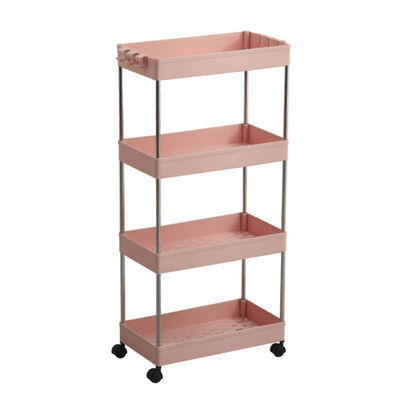 34 Layer Refrigerator Space Stroller Kitchen Bathroom Interspace Rack Holder with Roller Shelves Movable Storage Rack
34 Layer Refrigerator Space Stroller Kitchen Bathroom Interspace Rack Holder with Roller Shelves Movable Storage Rack