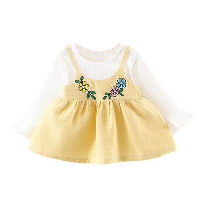 Baby Kids Girl Dresses Spring Chidlren Clothes Toddler Girls Dress Baby Cotton Long Sleeve Fake Two-piece Princess Dress
Baby Kids Girl Dresses Spring Chidlren Clothes Toddler Girls Dress Baby Cotton Long Sleeve Fake Two-piece Princess Dress