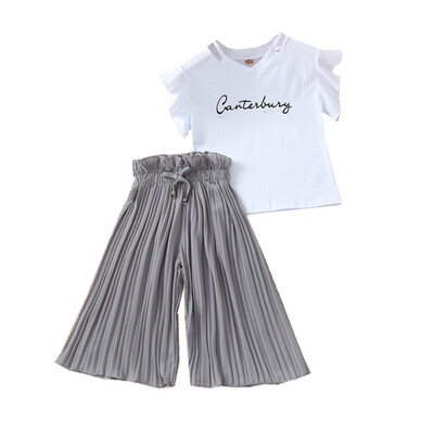 Summer Baby Girl Clothes Short Sleeve Letter Print T-shirt TopsLoose Pants Fashion Trousers Toddler Casual Outfits
Summer Baby Girl Clothes Short Sleeve Letter Print T-shirt TopsLoose Pants Fashion Trousers Toddler Casual Outfits