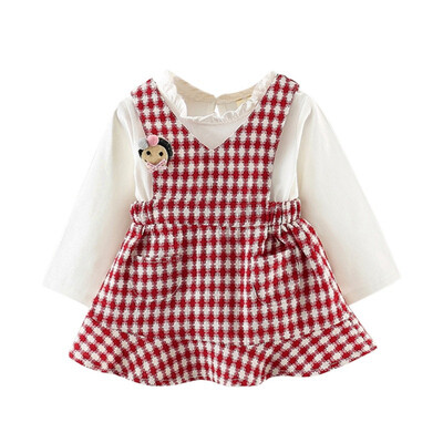 Autumn Baby Girls Dress Patchwork Design Long Sleeve Dress Kids Clothes Cute Toddler Pageant Sundress
Autumn Baby Girls Dress Patchwork Design Long Sleeve Dress Kids Clothes Cute Toddler Pageant Sundress