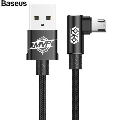 Baseus MVP Micro USB Cable 5V2A Fast Charging USB Data Transfer Cable for Samsung HuaWei XiaoMi
Baseus MVP Micro USB Cable 5V2A Fast Charging USB Data Transfer Cable for Samsung HuaWei XiaoMi