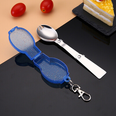 Portable folding tableware Stainless Steel Simple Spoon Tableware Creative Dinnerware Sets
Portable folding tableware Stainless Steel Simple Spoon Tableware Creative Dinnerware Sets
