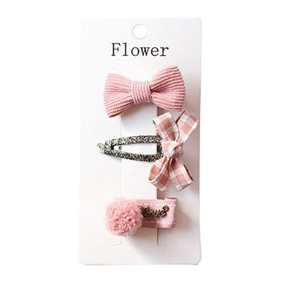 3 Pieces Set Children Handmade Bow Hair Clip Baby Girls Hair Ring Cloth Fabric Hair Accessories 1-12Y
3 Pieces Set Children Handmade Bow Hair Clip Baby Girls Hair Ring Cloth Fabric Hair Accessories 1-12Y