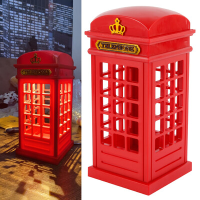 LED table lamp elegant design Retro London telephone booth design USB rechargeable LED touch night light lamps
LED table lamp elegant design Retro London telephone booth design USB rechargeable LED touch night light lamps