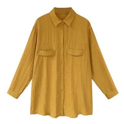 Autumn Long Sleeve Women Blouses Shirts Fashion Solid Loose Blouse Tops Korean Style Female Casual Turn-down Collar Tops
Autumn Long Sleeve Women Blouses Shirts Fashion Solid Loose Blouse Tops Korean Style Female Casual Turn-down Collar Tops