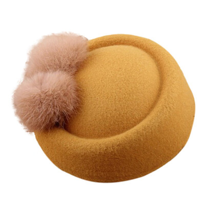 Girls Beret Baby Headwear Accessories Hairpin Hat Fashion Festival New Year Childrens Hat Fur Hair Ball Girls Hat
Girls Beret Baby Headwear Accessories Hairpin Hat Fashion Festival New Year Childrens Hat Fur Hair Ball Girls Hat
