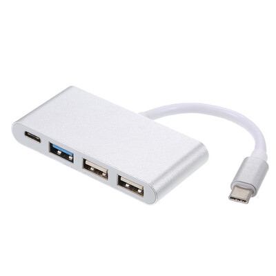 4 in 1 Type-C to Type-C 3 Hub Charging Port Type-C to USB 30 Adapter Cable USB C to 3 Hub Fast Speed Gold
4 in 1 Type-C to Type-C 3 Hub Charging Port Type-C to USB 30 Adapter Cable USB C to 3 Hub Fast Speed Gold