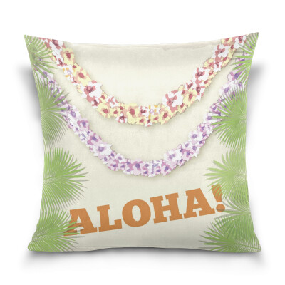 ALAZA 16 X 16 inch Pillow Case Decorative Cushion Cover Summer Aloha Pattern Pillowcase
ALAZA 16 X 16 inch Pillow Case Decorative Cushion Cover Summer Aloha Pattern Pillowcase