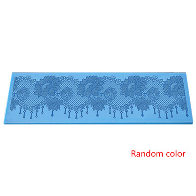 Embossing Lace Fondant Mould Flowers Lace Silicone Mat Wedding Cake Decoration Tool Random Color
Embossing Lace Fondant Mould Flowers Lace Silicone Mat Wedding Cake Decoration Tool Random Color