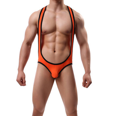 Mens Ice Silk One Piece Singlet Struggles Man Bodysuit Leotard Male Soft Underwear Shapers New Fashion 2019
Mens Ice Silk One Piece Singlet Struggles Man Bodysuit Leotard Male Soft Underwear Shapers New Fashion 2019