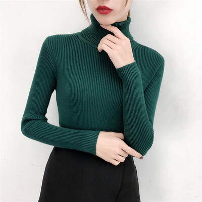 Tailored Autumn Winter Sweater Women Long Sleeve Pullover Turtleneck knitting Basic Tops
Tailored Autumn Winter Sweater Women Long Sleeve Pullover Turtleneck knitting Basic Tops