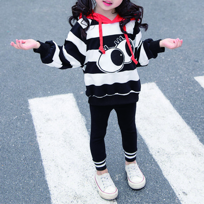 Children Baby Unisex Fashion Cotton Long Sleeves Pattern Cartoon Striped Shirt Spring Autumn 2pcs Set 1-6Y Toddler Girl Clothes
Children Baby Unisex Fashion Cotton Long Sleeves Pattern Cartoon Striped Shirt Spring Autumn 2pcs Set 1-6Y Toddler Girl Clothes