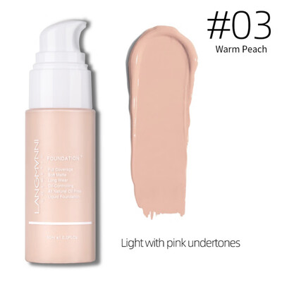 Lasting Control Oil Moisturizing Cover Blemishes Even Skin Color Liquid Foundation Waterproof Foundation Liquid
Lasting Control Oil Moisturizing Cover Blemishes Even Skin Color Liquid Foundation Waterproof Foundation Liquid
