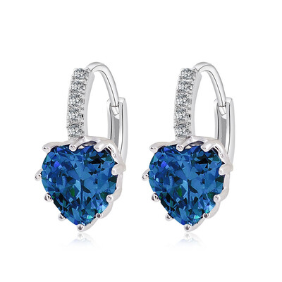1Pair Colorful Crystal Heart Stud Earrings For Women Girl Fashion Jewelry Gift Pendientes Orecchini brincos
1Pair Colorful Crystal Heart Stud Earrings For Women Girl Fashion Jewelry Gift Pendientes Orecchini brincos