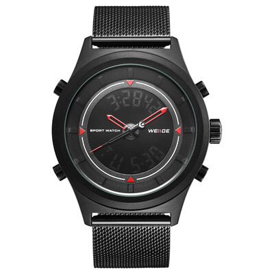 WEIDE WH7305 Quartz Digital Electronic Watch Dual Time Date Week Alarm Stopwatch 3ATM Waterproof Timer Business Men Fashion Casual
WEIDE WH7305 Quartz Digital Electronic Watch Dual Time Date Week Alarm Stopwatch 3ATM Waterproof Timer Business Men Fashion Casual