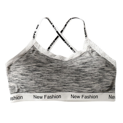 Letter Print Sexy Bra Women One Piece Wireless Removable Padded Bra Lace Bralette Crop Top Push Up Bra Underwear Women
Letter Print Sexy Bra Women One Piece Wireless Removable Padded Bra Lace Bralette Crop Top Push Up Bra Underwear Women