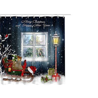 Gobestart Christmas Waterproof Polyester Bathroom Shower Curtain Decor With Hooks 65x71
Gobestart Christmas Waterproof Polyester Bathroom Shower Curtain Decor With Hooks 65x71