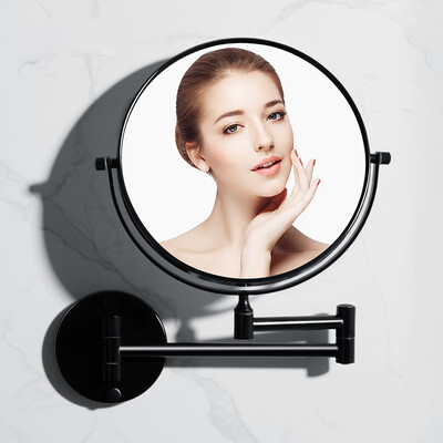 Bathroom Black Mirror Wall-mounted Makeup Mirror Bathroom Beauty Mirror Folding Magnifying Glass Wall-mounted Mirrors
Bathroom Black Mirror Wall-mounted Makeup Mirror Bathroom Beauty Mirror Folding Magnifying Glass Wall-mounted Mirrors