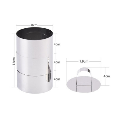 Stainless Steel Mousse Ring Fondant Mousse Ring Circle Baking Mould Cake Baking Tool Cake Mould Round Cake Decorating Tools
Stainless Steel Mousse Ring Fondant Mousse Ring Circle Baking Mould Cake Baking Tool Cake Mould Round Cake Decorating Tools