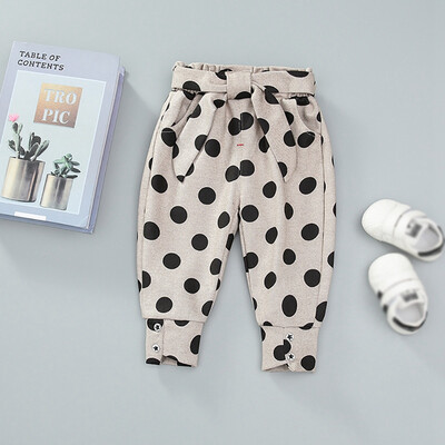 Autumn Baby Girls Pants 0-4Y Harem Long Cotton Polka Dot Print Pants Casual Trousers Soft Toddler Clothes 3 Colors
Autumn Baby Girls Pants 0-4Y Harem Long Cotton Polka Dot Print Pants Casual Trousers Soft Toddler Clothes 3 Colors