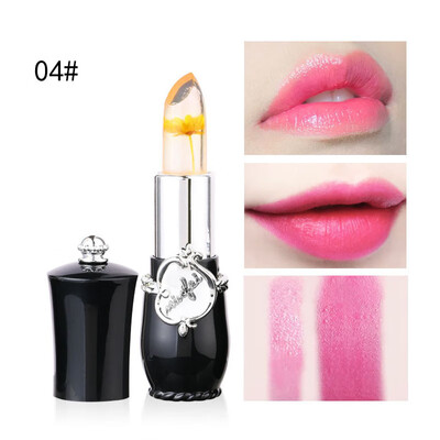 6 Colors Waterproof Flower transparent Lipstick Nutritious Beauty Makeup Magic Temperature Color Change Crystal Jelly Lip stick
6 Colors Waterproof Flower transparent Lipstick Nutritious Beauty Makeup Magic Temperature Color Change Crystal Jelly Lip stick