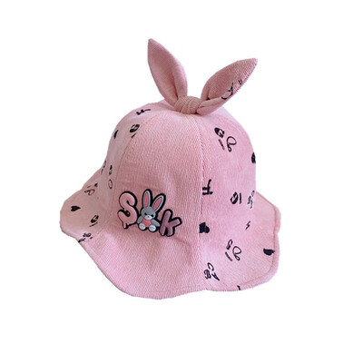 Autumn Baby Girls Hats Toddler Floral Cartoon Print Bucket Hats With Ear Design Caps Reversible Sun Headwear
Autumn Baby Girls Hats Toddler Floral Cartoon Print Bucket Hats With Ear Design Caps Reversible Sun Headwear