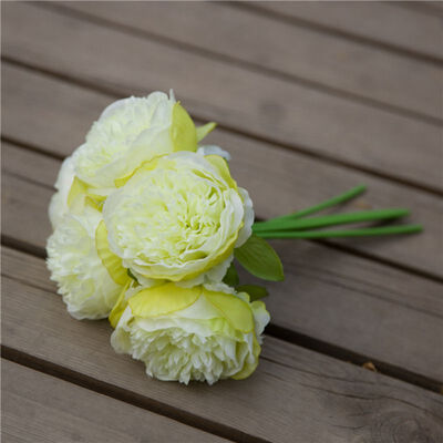 European Artificial Flower Hand Tied Five Heads Peony Simulation Silk Flowers Home Decoration Fake Flower Wedding Ornaments
European Artificial Flower Hand Tied Five Heads Peony Simulation Silk Flowers Home Decoration Fake Flower Wedding Ornaments
