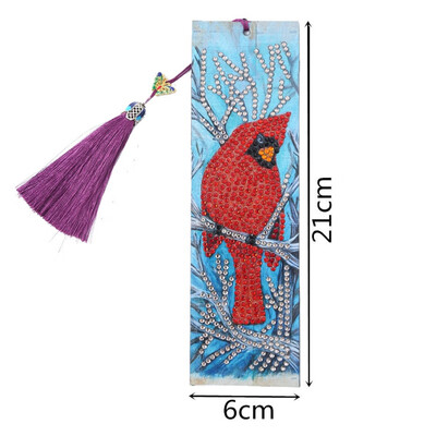 5D DIY Diamond Painting Leather Bookmark Making Kit Special Shaped Diamond Covered With Tassel Pendant For Adults Kids
5D DIY Diamond Painting Leather Bookmark Making Kit Special Shaped Diamond Covered With Tassel Pendant For Adults Kids