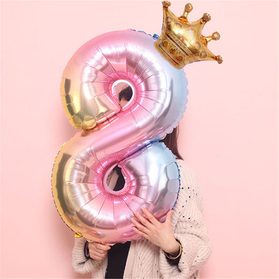 Toponeto Crown Number Foil Balloons Number Ballon Happy Birthday Party Decoration 32 Inch
Toponeto Crown Number Foil Balloons Number Ballon Happy Birthday Party Decoration 32 Inch