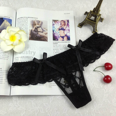 Sexy lace bow transparent briefs for women intimates underwear panties string calcinha womens panties female thong lingerie2018
Sexy lace bow transparent briefs for women intimates underwear panties string calcinha womens panties female thong lingerie2018