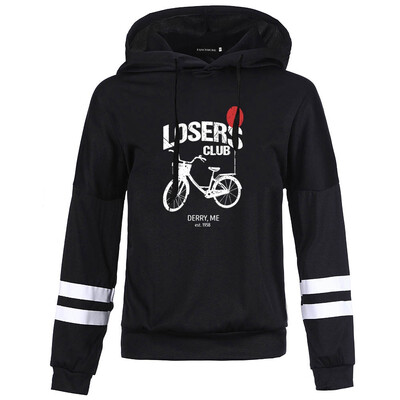 New Fashion Women The Losers Club Bike Sweatshirt Hoodie Letter Printing Hooded Sweatshirt Pullover Long Sleeve Causal Hoodie
New Fashion Women The Losers Club Bike Sweatshirt Hoodie Letter Printing Hooded Sweatshirt Pullover Long Sleeve Causal Hoodie