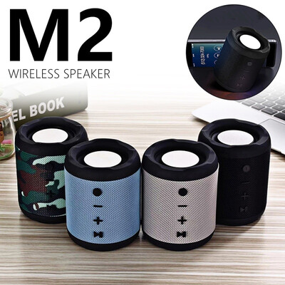 M2 Mini Bluetooth Low Speaker Speaker Portable Outdoor Speaker Stereo Wireless Column Speaker Support TF FM USB AUX
M2 Mini Bluetooth Low Speaker Speaker Portable Outdoor Speaker Stereo Wireless Column Speaker Support TF FM USB AUX