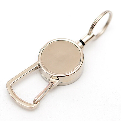 Resilience Steel Wire Rope Elastic Keychain Sporty Retractable Key Ring Anti Lost Key Chain Outdoor Safety Buckle Multi Tools
Resilience Steel Wire Rope Elastic Keychain Sporty Retractable Key Ring Anti Lost Key Chain Outdoor Safety Buckle Multi Tools
