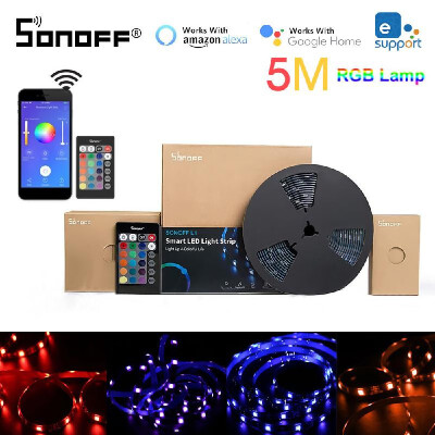 SONOFF L1 Smart LED Light Strip 2m RGB Dimmable Waterproof WiFi Flexible Strip Lights For Party Outdoor Activities Work with Alexa
SONOFF L1 Smart LED Light Strip 2m RGB Dimmable Waterproof WiFi Flexible Strip Lights For Party Outdoor Activities Work with Alexa