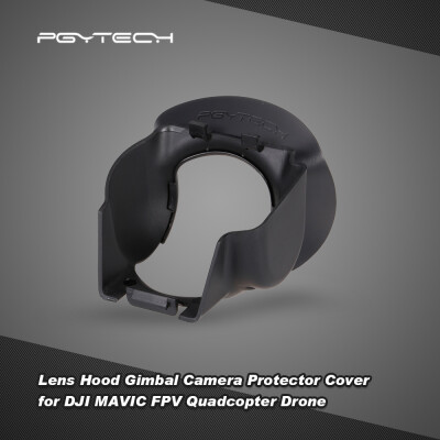 PGYTECH Sun Shade Lens Hood Gimbal Camera Protector Cover for DJI Mavic Pro FPV Quadcopter Drone
PGYTECH Sun Shade Lens Hood Gimbal Camera Protector Cover for DJI Mavic Pro FPV Quadcopter Drone