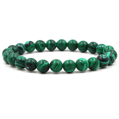 8 mm Matte Black Matt Stone Malachite Pair Bracelet Hand Cord Unisex Bracelet Jewellery Hot Gift
8 mm Matte Black Matt Stone Malachite Pair Bracelet Hand Cord Unisex Bracelet Jewellery Hot Gift