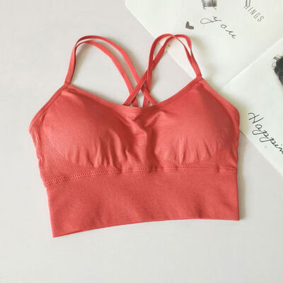 New Racerback Women Bras Sexy Womens Backless Push Up Fitness Underwear Bra Tops Elastic Waist Sportswear Intimates
New Racerback Women Bras Sexy Womens Backless Push Up Fitness Underwear Bra Tops Elastic Waist Sportswear Intimates