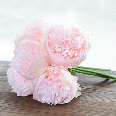 European-style artificial flower hand tied five branch peony wedding hand-held floral fake flower living room indoor shopping mall
European-style artificial flower hand tied five branch peony wedding hand-held floral fake flower living room indoor shopping mall