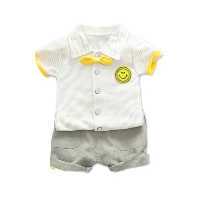 Toddler Boy Clothes Summer Shirt With Bow Short Sleeve Blouse ShirtShorts Children Casual Outfits Sets
Toddler Boy Clothes Summer Shirt With Bow Short Sleeve Blouse ShirtShorts Children Casual Outfits Sets