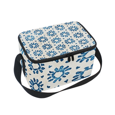 ALAZA Lunch Box Insulated Navy Boho Flowers Lunch Bag Large Cooler Tote Bag for Men Women
ALAZA Lunch Box Insulated Navy Boho Flowers Lunch Bag Large Cooler Tote Bag for Men Women