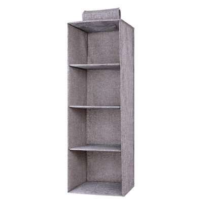 Foldable Hanging Closet Organizer Hanging Clothes Storage Box Collapsible Accessory Shelves Eco- Friendly Closet Pockets
Foldable Hanging Closet Organizer Hanging Clothes Storage Box Collapsible Accessory Shelves Eco- Friendly Closet Pockets