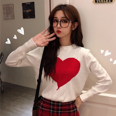 Women Autumn Winter Cartoon Print Slim Long-Sleeved Round Collar Slim Bottom Jacquard Sweater
Women Autumn Winter Cartoon Print Slim Long-Sleeved Round Collar Slim Bottom Jacquard Sweater