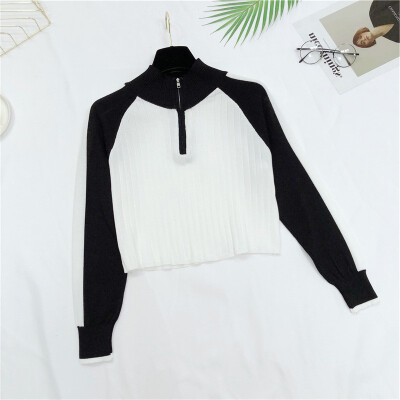 Fashion Turtleneck Sweater Women Spring Autumn Zipped Knitted Pullover patchwork Slim Soft Jumper Sweater Female Knit Tops
Fashion Turtleneck Sweater Women Spring Autumn Zipped Knitted Pullover patchwork Slim Soft Jumper Sweater Female Knit Tops
