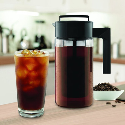 Gobestart 900ML Cold Brew Iced Coffee Maker Airtight Seal Silicone Handle Coffee Kettle
Gobestart 900ML Cold Brew Iced Coffee Maker Airtight Seal Silicone Handle Coffee Kettle