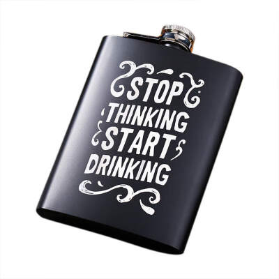 1PC Letter Printed Hot sales bpa free whisky liquor flagon Stainless steel alcohol vodka Jack hip flask with pu leather wrap
1PC Letter Printed Hot sales bpa free whisky liquor flagon Stainless steel alcohol vodka Jack hip flask with pu leather wrap